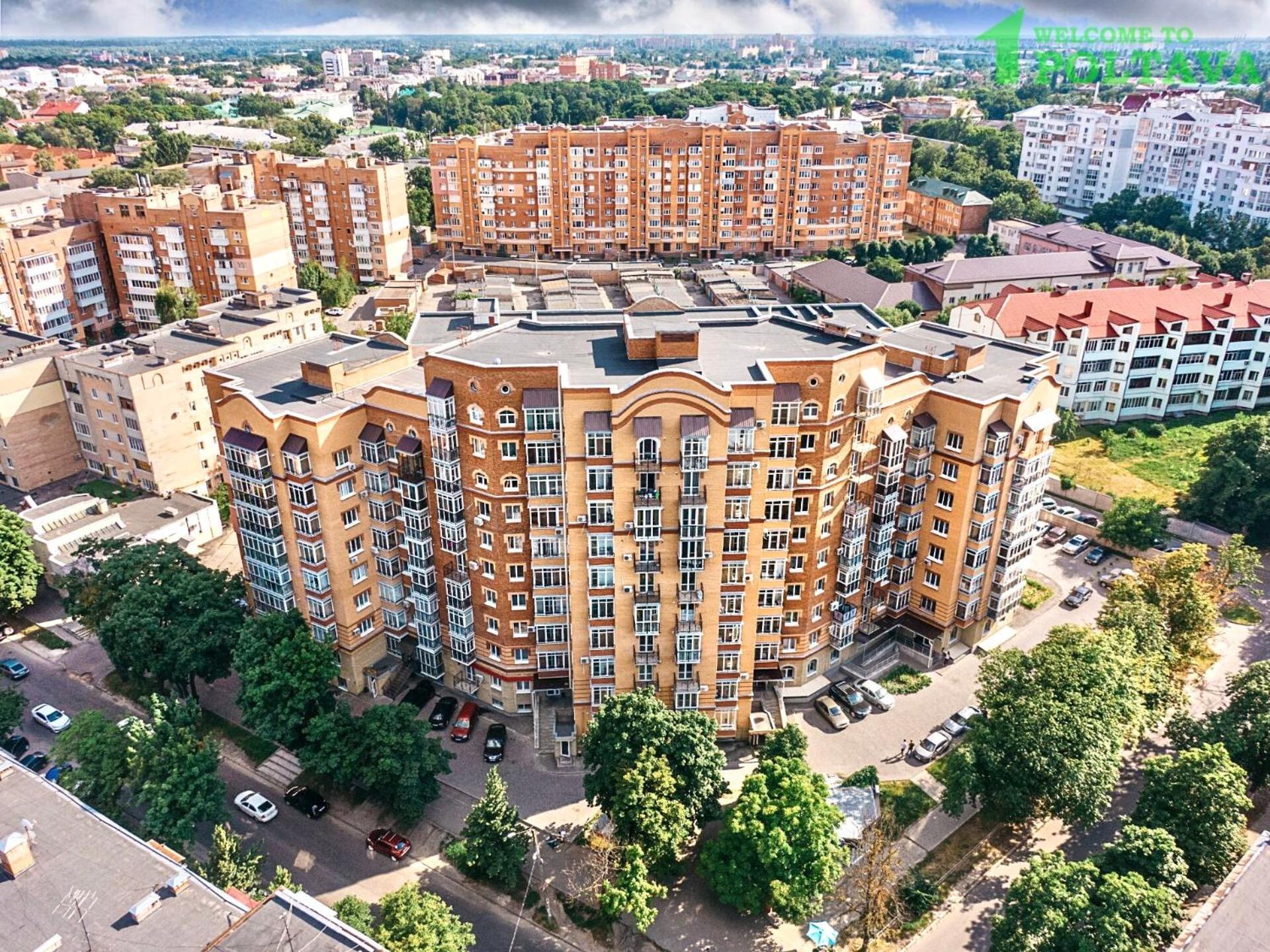 Apartpoltava Новий Будинок, В Самому Центрі 2-Окремі Кімнати, Панорамний Балкон Bagian luar foto